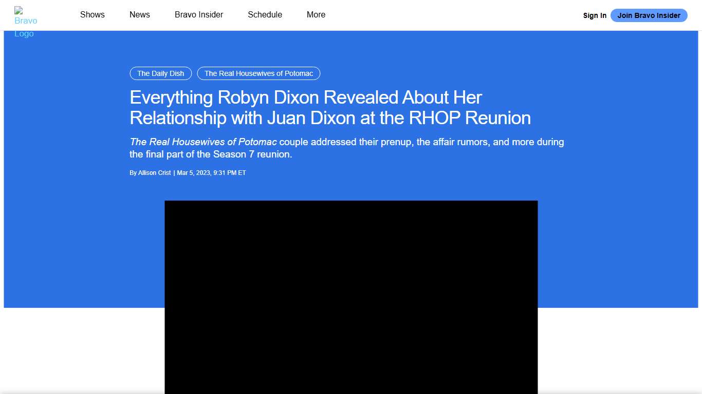 RHOP: Robyn Dixon Tells All on Juan Cheating Rumors, Prenup